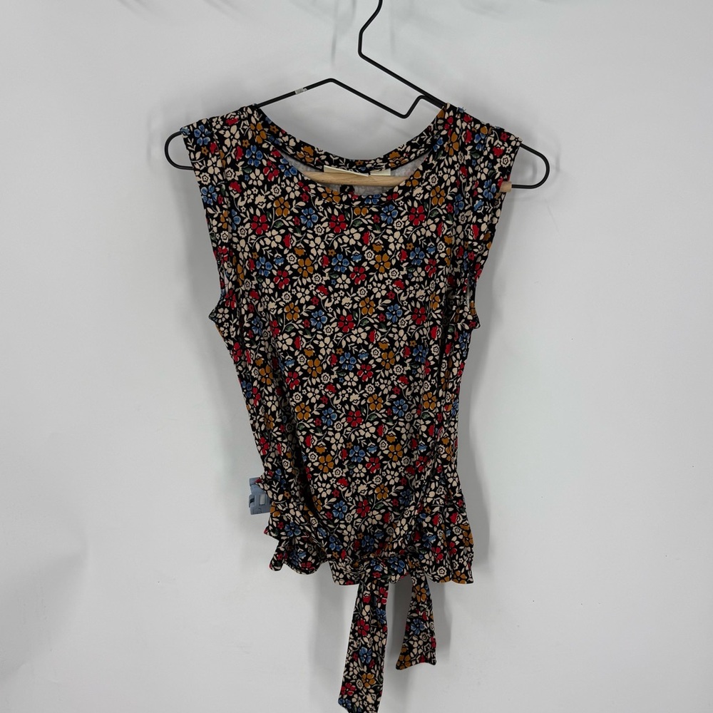 By anthropology, Maeve floral print Floral Sleeveless top XS